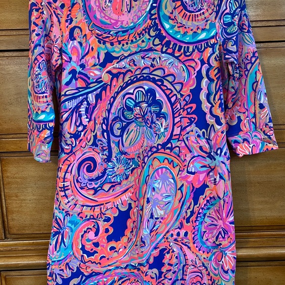 Girls Lilly Pulitzer Mini Sophie Dress Size 12/14 - Picture 6 of 8